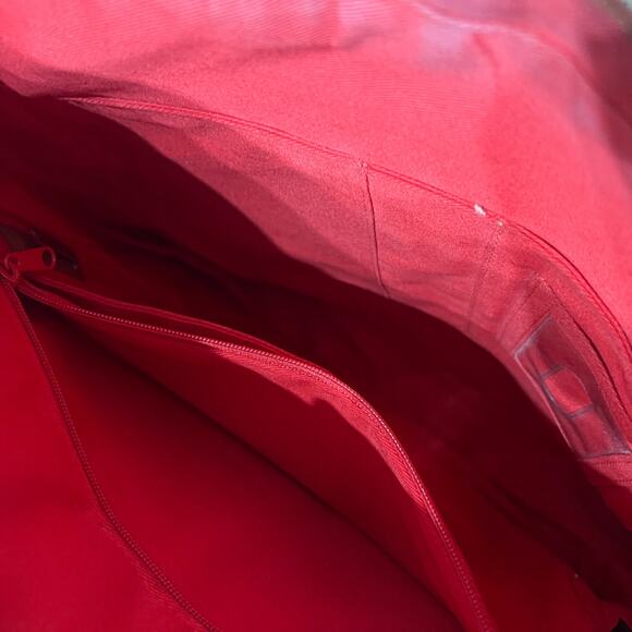 Hobo The Original Tote Bag Shoulder Purse Tan Camel Leather Pockets Double - Picture 11 of 16